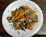 人参と舞茸のふりかけキンピラ作り方5写真