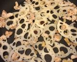 レンコンと豚肉茗荷の香味めんつゆ炒め♪作り方3写真