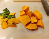 ♡チーズ入り*かぼちゃきん♡作り方1写真