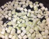 離乳食 中期 〜鶏挽肉となす〜作り方1写真