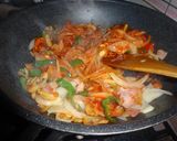 ☆とろけるチーズでトマトソースパスタ☆作り方5写真
