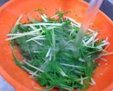 ♪即席♪安くて簡単水菜のお浸し☆作り方4写真