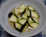 水ナスとトマトと豆腐の冷製パスタ♪作り方4写真