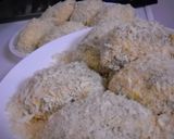 ✿カレーライスコロッケ✿包み野菜添え作り方10写真