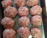 電子レンジで！ジューシーキャベツ肉団子作り方5写真