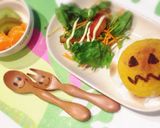 ハロウィンのカボチャマシュマロパン作り方9写真