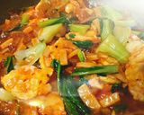 野菜ときのこたっぷり♡な海老チリ作り方12写真