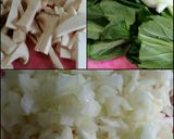 野菜ときのこたっぷり♡な海老チリ作り方1写真