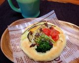 野菜とアンチョビの手捏ねフォカッチャ♪作り方17写真
