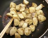 母直伝！男子も喜ぶ里芋の味噌炒め ^q^作り方5写真