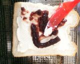 あんことクリチのトースト作り方2写真