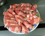 お弁当にも！豚肉の梅肉orチーズポテト巻作り方2写真