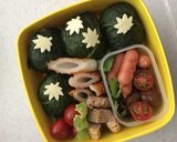 2015運動会お弁当トトロ作り方3写真