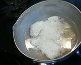 明太子ミルク雑炊作り方1写真