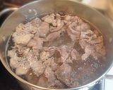 ストウブ/通常の鍋*牛すじ下処理～どて煮作り方6写真
