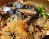 骨まで丸ごと！さんまとキノコの土鍋ご飯作り方6写真