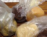 卵不使用、甘さ控えめ4色クッキー作り方1写真