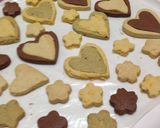卵不使用、甘さ控えめ4色クッキー作り方5写真