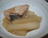 しみじみ～鮭缶大根作り方3写真