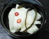 蕪(かぶ)のお漬物千枚漬け風作り方6写真