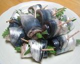 ◆秋刀魚の梅しそ巻き◆作り方2写真