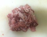 俺流！豚コマ肉のポカポカ野菜炒め作り方1写真