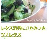 レタス消費に♬やみつきツナレタス作り方4写真
