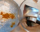秋刀魚の唐揚げカレー風味♪作り方2写真