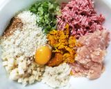 ゴロゴロ野菜のハンバーグ♫作り方6写真