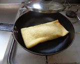 最速の納豆キムチーズ卵揚焼き作り方8写真