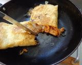 最速の納豆キムチーズ卵揚焼き作り方11写真