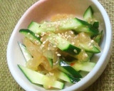 胡瓜消費！胡瓜とちくわの照り煮作り方7写真
