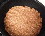 おろしごぼうとひき肉ののし焼き作り方3写真