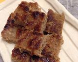おろしごぼうとひき肉ののし焼き作り方6写真