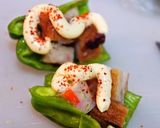 野菜てんぷらde見た目お洒落な一口マヨ焼作り方4写真