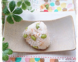 枝豆とアミエビの炊き込みご飯おにぎりにも作り方5写真