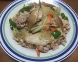 俺流！豚コマ肉のポカポカ野菜炒め作り方11写真