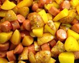 簡単！ミニじゃがウィンナー♪カレー粉炒め作り方3写真