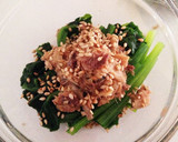 あと一品 鯖缶ほうれん草作り方4写真