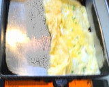卵1個おひとり様弁当用～たまご焼き作り方3写真