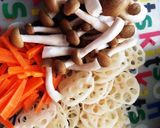 れんこん☆蓮根とツナの炊き込みご飯作り方2写真