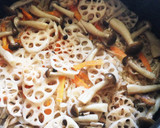 れんこん☆蓮根とツナの炊き込みご飯作り方5写真
