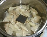 ウスヒラタケの味噌汁作り方4写真