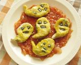 ハロウィンに✿おばけ南瓜　焼きニョッキ作り方9写真