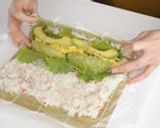 香り箱の巻き寿司作り方6写真