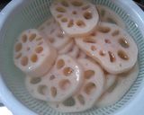 簡単レンコンの煮物♪腸の動きを活発に！作り方1写真