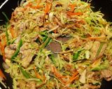 お野菜たっぷり♡我が家の焼きうどん作り方5写真