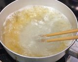 サラダからし菜のパスタ作り方3写真