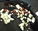 サラダからし菜のパスタ作り方4写真