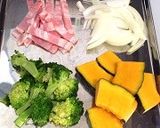 パンプキンクリームパスタ作り方3写真
